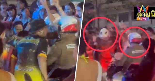 สลัดลุคเข้ม!สู่สายแดนซ์!ตร.หาดใหญ่-วัยรุ่นเขต8โชว์สเต็ปเต้นวันสงกรานต์