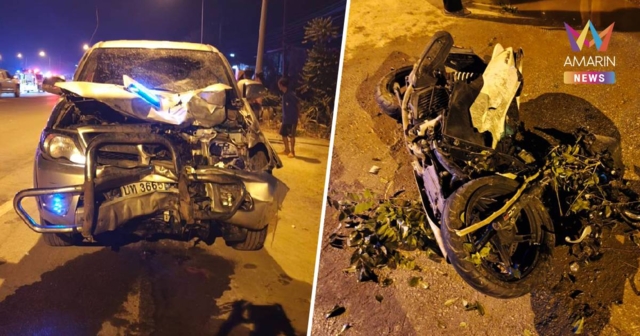 สลด 4 ด.ช.กลับจากเล่นน้ำถูกชนดับพร้อมกัน 4 ศพ