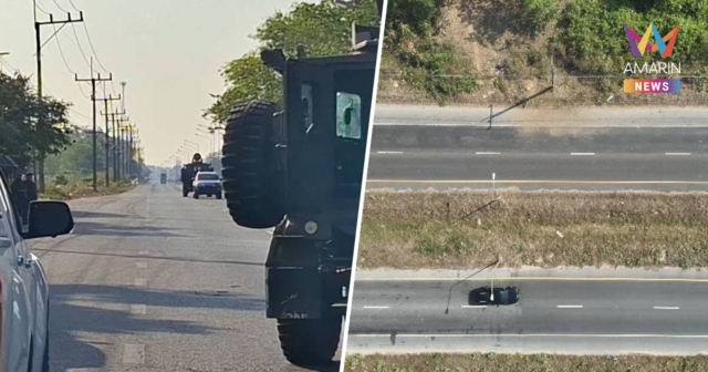 ปัตตานีระอุ! คนร้ายลอบวางระเบิดรถทหาร อ.ยะหริ่ง ทหารบาดเจ็บ 1 นาย