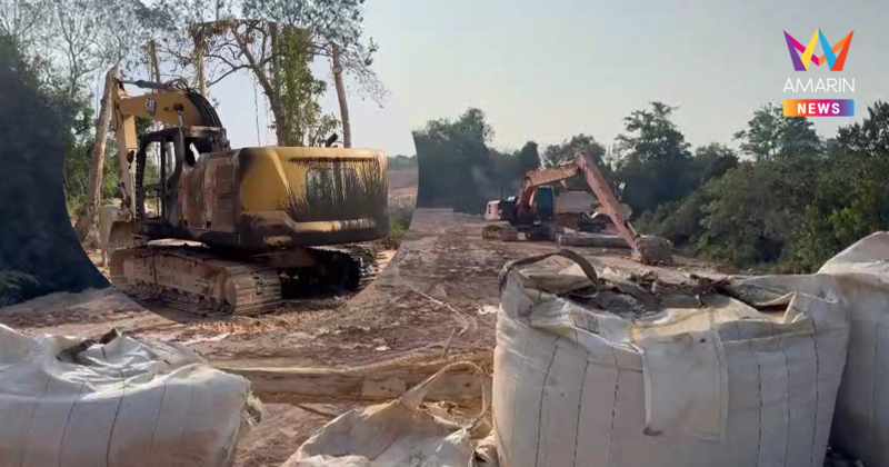 นราธิวาสป่วนหนัก! เผารถเครื่องจักร-ยางรถยนต์ รับนายกฯลงพื้นที่