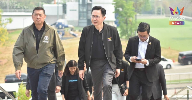 "ยศชนัน-นิกร" ลงพื้นที่เชียงใหม่ เผยโฉมนวัตกรรม "ห้องปลอดฝุ่นครบวงจร"