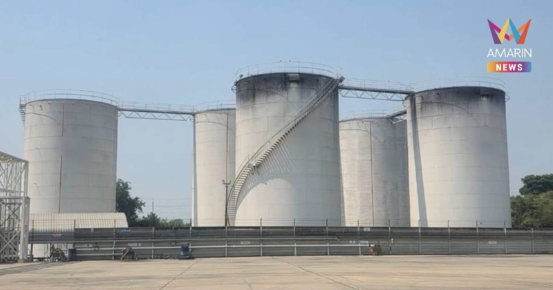 เปิดคลังน้ำมันอ่างทอง! เจอดีเซล-แก๊สโซฮอล์ ซุกอื้อกว่า 6 แสนลิตร