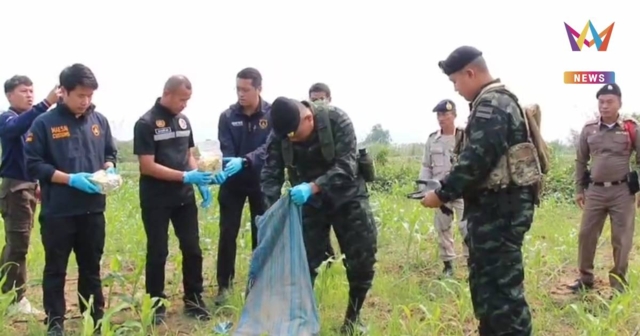 ปะทะเดือดชายแดนแม่สาย! ทัพเจ้าตากสกัดแก๊งขนยา ยึดไอซ์ 4 กระสอบ