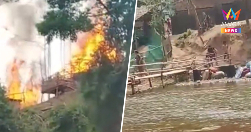 ระทึก! ไฟไหม้ศูนย์อพยพวอด 6 หลัง หวั่นซ้ำรอยโศกนาฏกรรม 37 ศพ