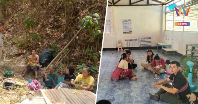 ด่วน! สั่งอพยพราษฎรแม่สามแลบ หลังระเบิดเมียนมาตกฝั่งไทย