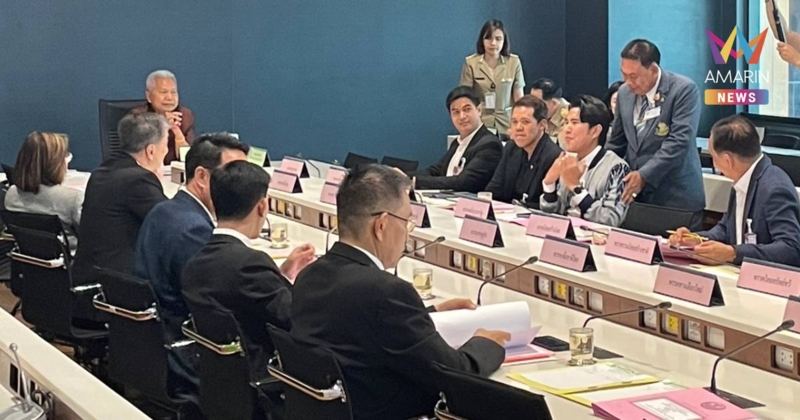 ยังไม่ลงตัว! ประธานสภาฯ สั่งปิดห้องคุยแบ่งเก้าอี้ กมธ.