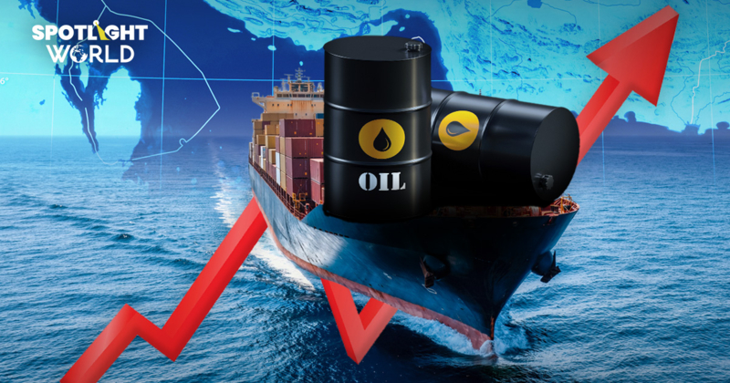 ช่องแคบฮอร์มุซหยุดนิ่ง เบี้ยประกันสงครามพุ่ง เตรียมรับมือราคาน้ำมัน