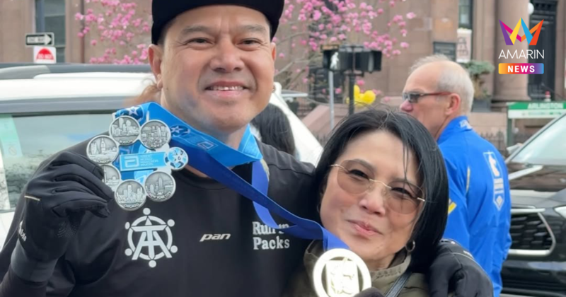 "เต๋า สมชาย" คว้าเหรียญ Six Star finisher หลังพิชิต 6 มาราธอนโลก