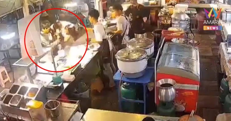 "มึงหักหน้ากู" ผัวเมียรุมตบเจ้าหนี้กลางตลาด เหตุไม่พอใจถูกทวงเงิน