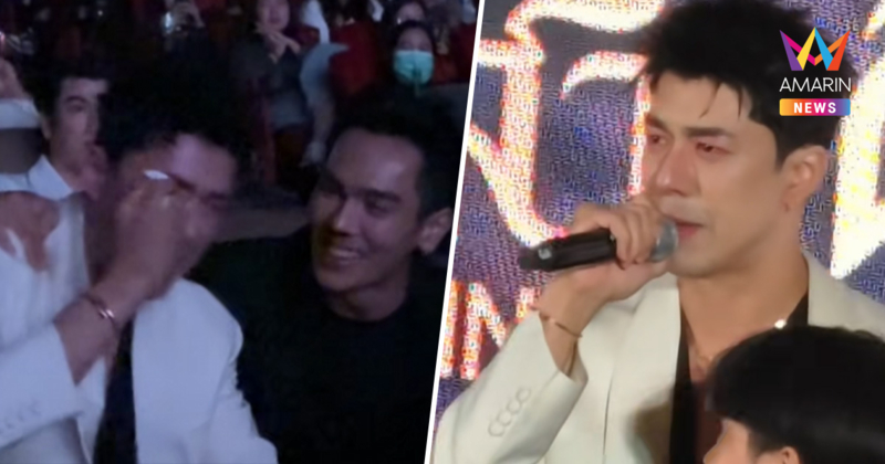 "นาย ณภัทร" ปล่อยโฮ! พูดแทนใจทีมงาน ฝ่าดรามาแบนซีรีส์ "หงสาวดี"