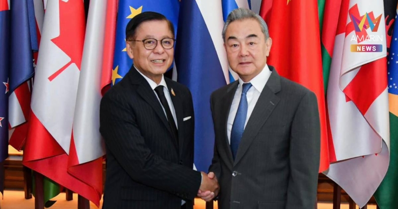 "สีหศักดิ์" เผยคุย หวังอี้ หวังดันความสัมพันธ์-การค้าลงทุนให้ก้าวหน้า