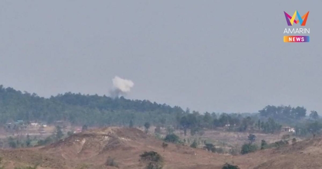 เมียนมาส่งเครื่องบินรบถล่มทหารกะเหรี่ยงดับอื้อ-ทหารไทยตรึงชายแดนเข้ม