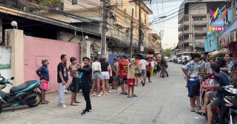 สงกรานต์เลือด! มือปืนรัวยิงผัวเมียกลางวงเล่นน้ำดับ 1 เจ็บ 1