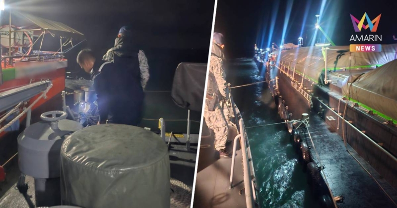 ศรชล.ตราด เปิดปฏิบัติการ "ลุยช่องเกาะช้าง 69" สกัด "น้ำตาล" ส่งออกเขมร