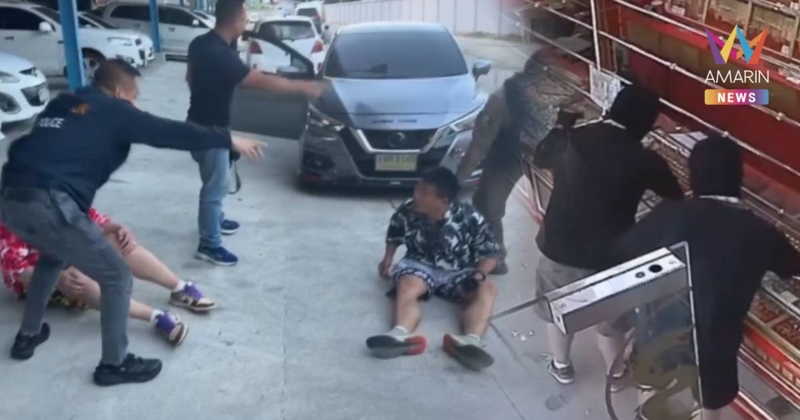 รวบทันควัน! 2 โจรจีนแสบเงินหมดเหลือติดตัว 20 บาท บุกชิงทองโคราช