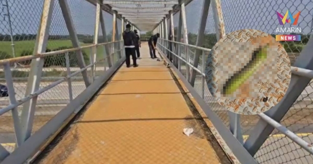 โฮมสเตย์ลอยฟ้า! หนุ่มสายยึดสะพานลอย ถ่ายคลิปอนาจาร-ถุงยางเกลื่อน