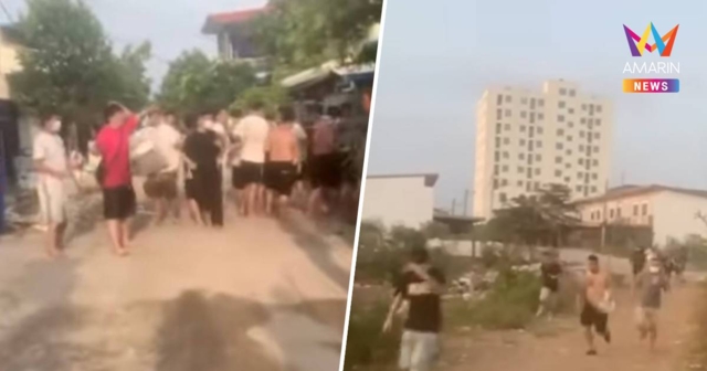 วิ่งหนีกระเจิง!นาทีล้อมปราบแก๊งScam Onlineปอยเปต จับชาวจีนกว่า1,000ราย