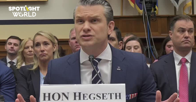 รมต.กลาโหมสหรัฐฯ ให้การเรื่องสงครามอิหร่าน แต่ไม่ขอตอบเรื่องเป้าหมาย