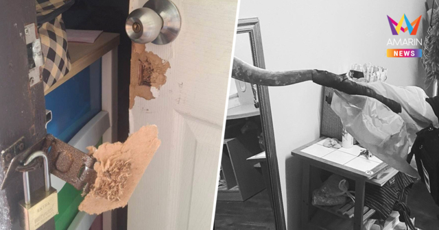 ครูสาวขวัญผวา! โจรแสบบุกงัดบ้านพักครูปิดเทอม ทิ้งมีดยาว1ฟุตดูต่างหน้า