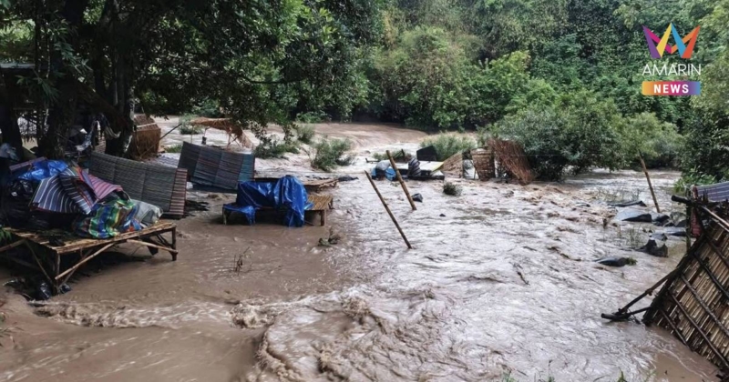 พิษณุโลกอ่วม! ฝนถล่มหนัก ประกาศปิด “น้ำตกทรัพย์ไพร” ชั่วคราว