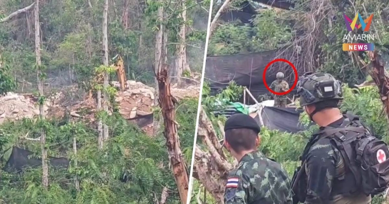 ทหารกัมพูชาขยับเข้าใกล้ “ปราสาทตาเมือนธม” ขุดคูเลตไม่หยุด