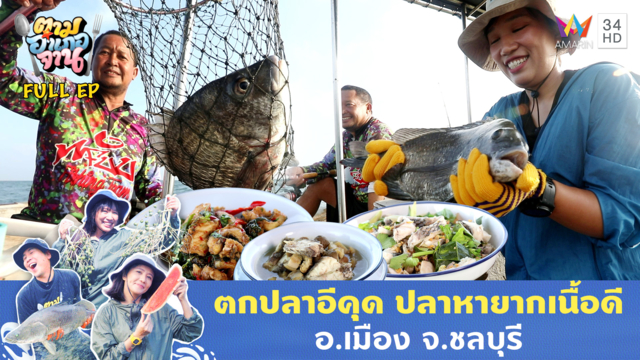 ตกปลาอีคุด ปลาหายากเนื้อดี อ.เมือง จ.ชลบุรี