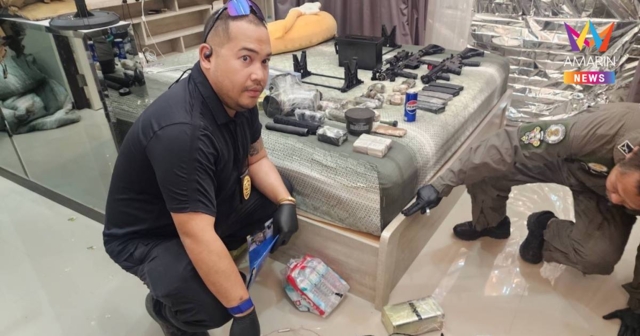 บุกจับจีนเทาซุกคลังแสง-ซีโฟร์5ลูกผูกเสื้อเกราะเตรียมพลีชีพสั่งอพยพวุ่น