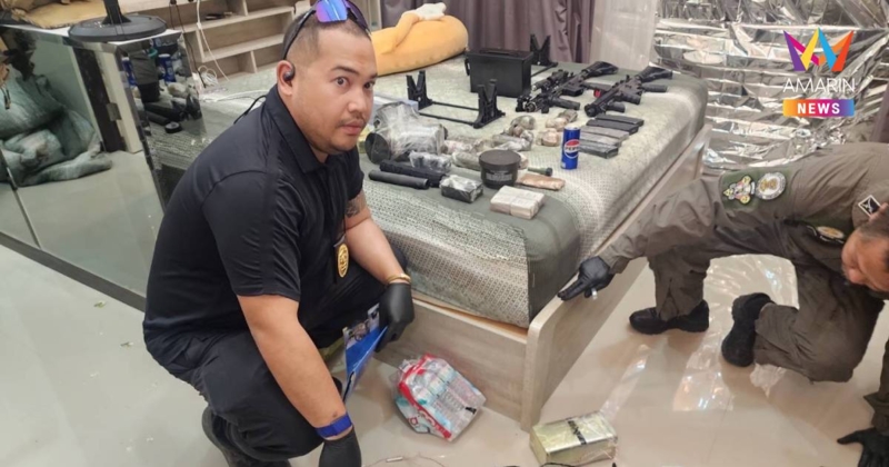 บุกจับจีนเทาซุกคลังแสง-ซีโฟร์5ลูกผูกเสื้อเกราะเตรียมพลีชีพสั่งอพยพวุ่น
