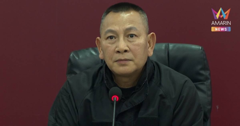 ผบ.ตร. แถลงจับกุมชาวจีน ยันไม่ใช่เป็นการก่อการร้าย เป็นการชื่นชอบอาวุธ