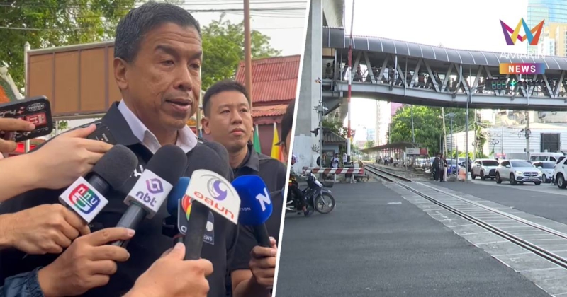 "ชัชชาติ" สั่งสังคายนาจุดตัดรถไฟอโศก-ดินแดง เล็ง ยกระดับทางรถไฟ