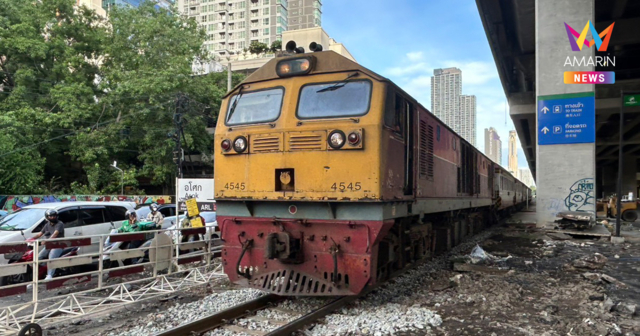 ตำรวจจ่อขึ้นรถไฟจำลองเหตุชนรถเมล์ คนขับอ้างเสพยามาแล้ว 10 วัน