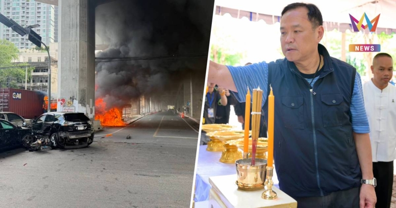 นายกรัฐมนตรี กำชับหน่วยงาน เร่งช่วยเหลือเหตุรถไฟชนรถโดยสาร