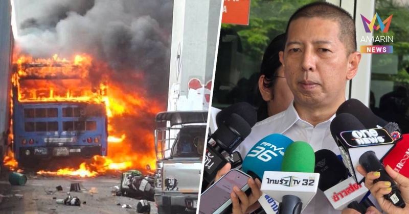 ตรวจอัตลักษณ์ 8 ศพ 3 ชิ้นส่วน เหตุรถไฟชนรถเมล์เสร็จแล้ว