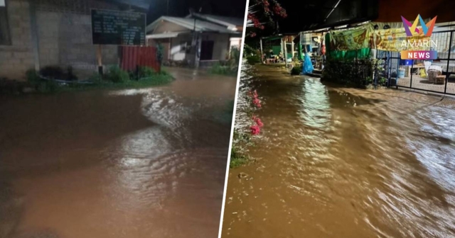 เพชรบูรณ์ฝนตกหนัก น้ำป่าไหลหลากใน อ.เมือง หลังฝนตกต่อเนื่องสะสม