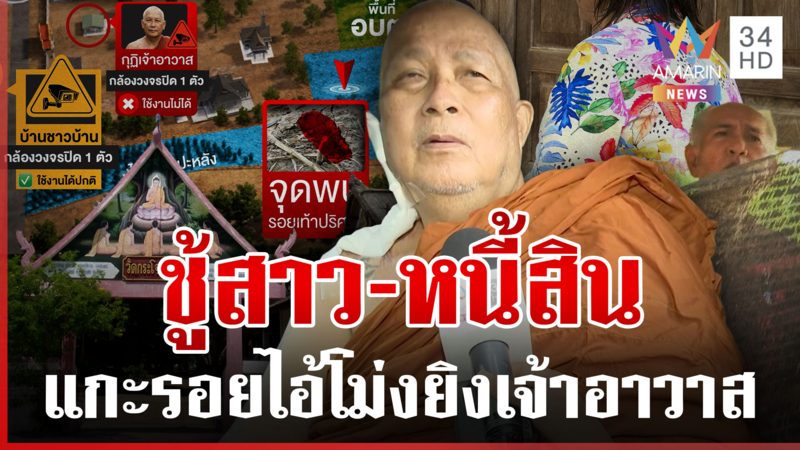 เปิดเบาะแสไอ้โม่งยิงเจ้าอาวาส ตรวจเขม่าปืนคนใกล้ชิด ตั้ง 2 ปมล่าตัว