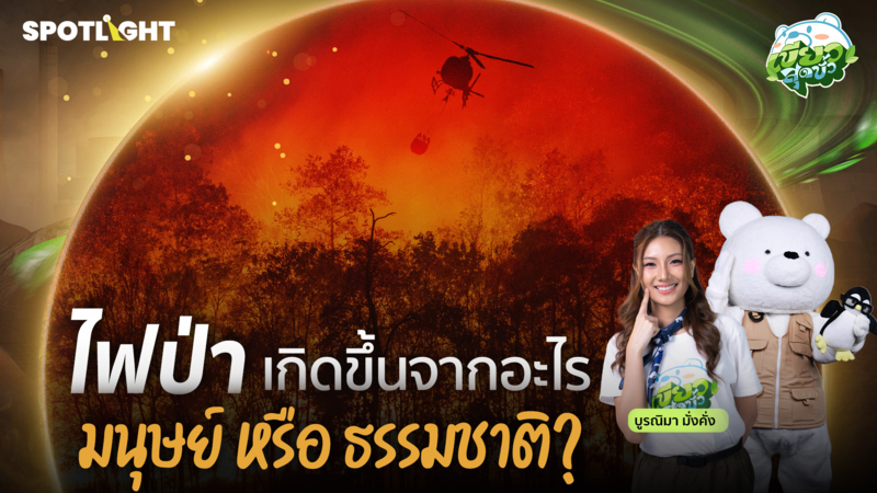 เขียวสุดขั้ว EP.2 | ไฟป่าเกิดขึ้นจากอะไร มนุษย์ หรือ ธรรมชาติ?