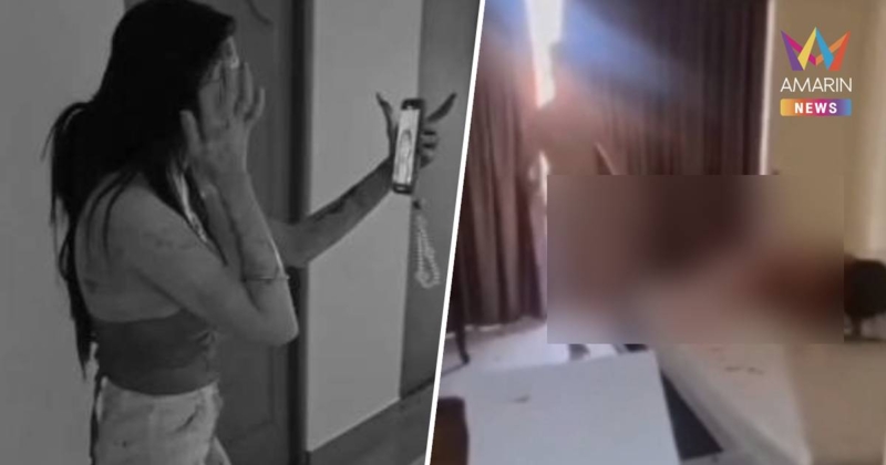 โหดเกินมนุษย์! หนุ่มจีนโชว์พลังบ้า จับแก้วแตกกรีดหัว ‘สาวสอง’ เลือดอาบ