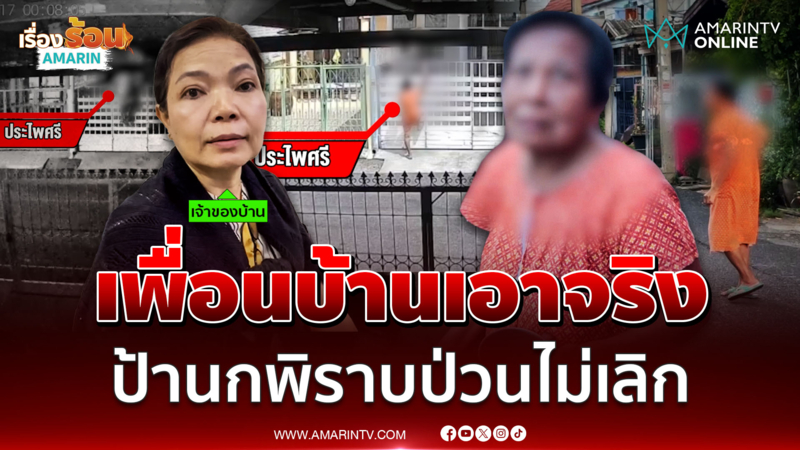 รอบนี้เพื่อนบ้านเอาจริง ป้านกพิราบป่วนไม่เลิก