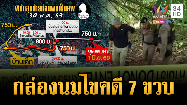 รอง ผบ.ตร.ลุยไขคดีการตายน้ององุ่น 7 ขวบ เจอกล่องนมปริศนา