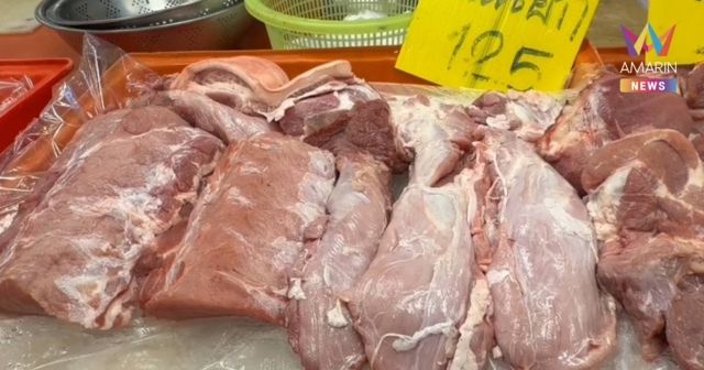 แพงขึ้นอีก! ราคาหมูโคราชปรับขึ้นระลอกใหม่ หน้าเขียงพุ่งกิโลละ 5-10 บาท