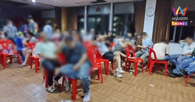ปิดประตูตีแมว! บุกทลายบ่อนไฮโล ซอยรังสิต จ.ปทุมธานี รวบผีพนัน 36 ชีวิต