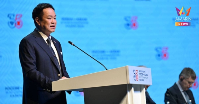 นายกฯชูไทยประตูเชื่อมรัสเซียสู่อาเซียน พร้อมผลักดันการค้าการลงทุน