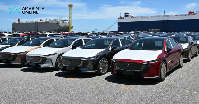 มาสด้า ประกาศความพร้อมส่งมอบรถยนต์ไฟฟ้า The All-Electric Mazda6e