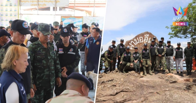 ไทยเปิดชายแดนศรีสะเกษ นำคณะอาเซียนตรวจทุ่นระเบิดพระวิหาร โชว์โปร่งใส