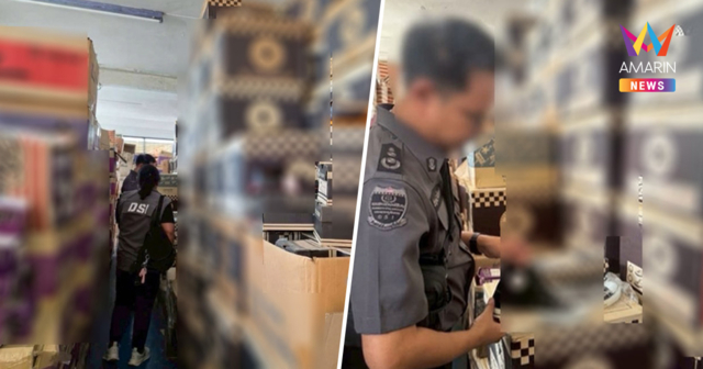 ทลายโกดังลับ! กรุงเทพฯ-มหาชัย ทุบแหล่งผลิตรองเท้าแบรนด์ดังปลอมรายใหญ่