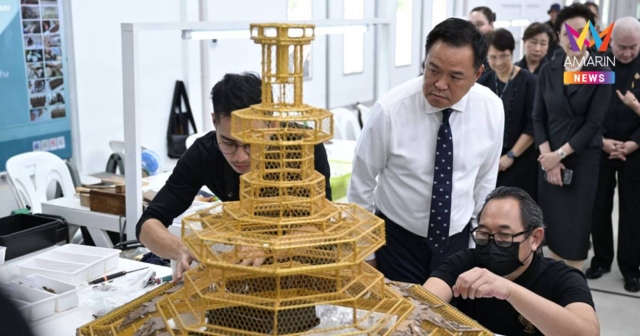 นายกฯติดตามการจัดสร้างพระเมรุมาศ 