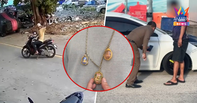 บารมีหลวงพ่อรวย! หนุ่มพัทยารอดตายปาฏิหาริย์ โดนอริจ่อยิงหน้ากระสุนด้าน