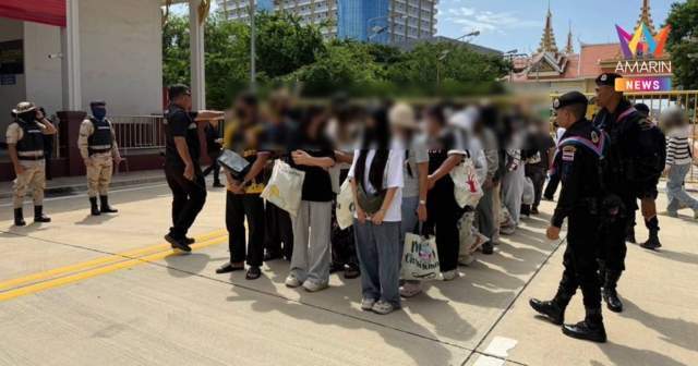 กองทัพบกรับตัว 79 คนไทย จากกัมพูชา คัดกรองเข้ม พบ 5 รายโยง 20 คดี