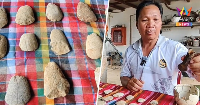 สุดทึ่ง! ผญบ.ครบุรีโชว์ขวานยุคหินกว่า50อัน หวังทำพิพิธภัณฑ์