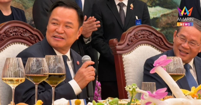 สื่อสิงคโปร์ยก “อนุทิน” ร้องเพลง “เถียนมี่มี่” เชื่อมสัมพันธ์ไทย–จีน